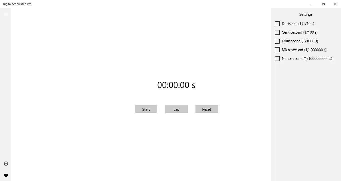 Digital Stopwatch Pro screenshot 3
