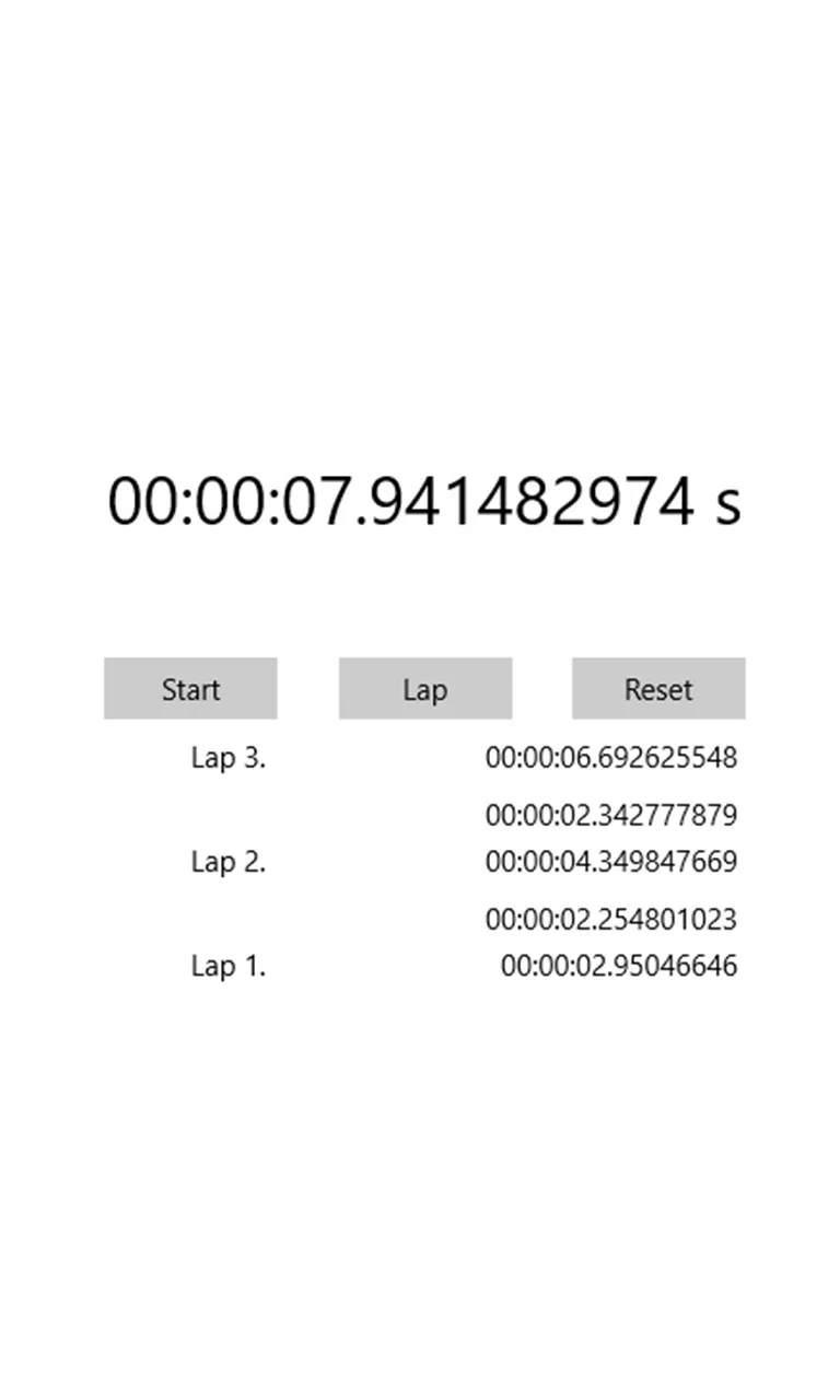 Digital Stopwatch Pro screenshot 5