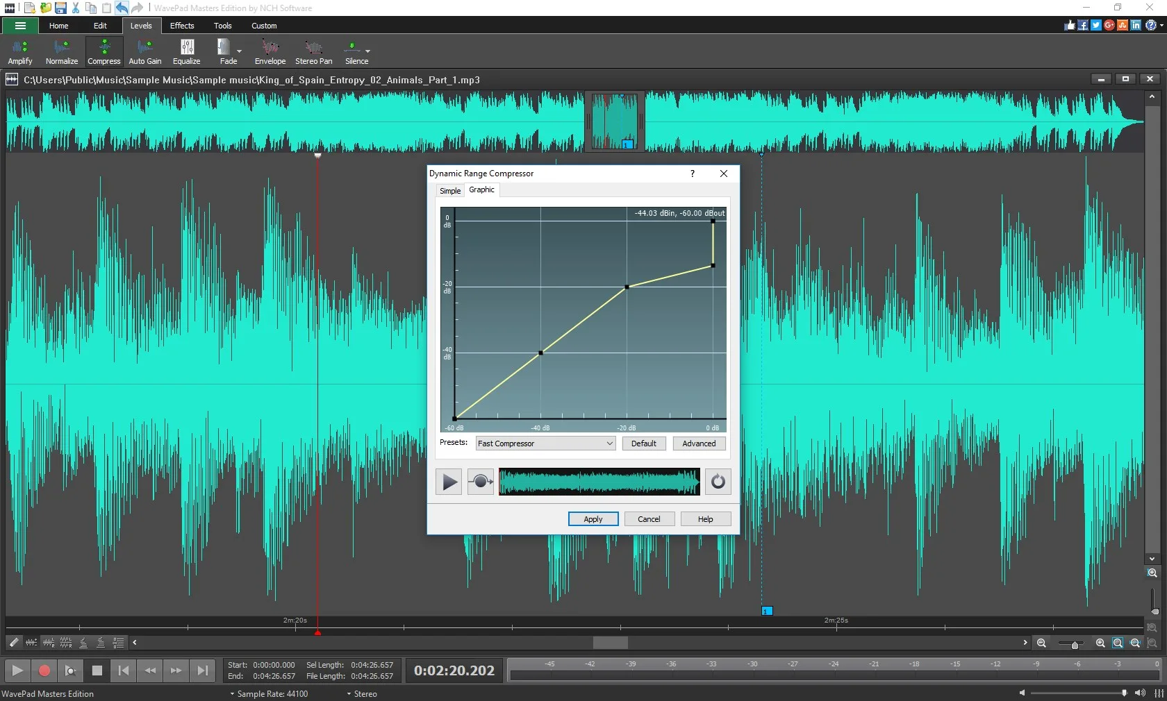 WavePad screenshot 5