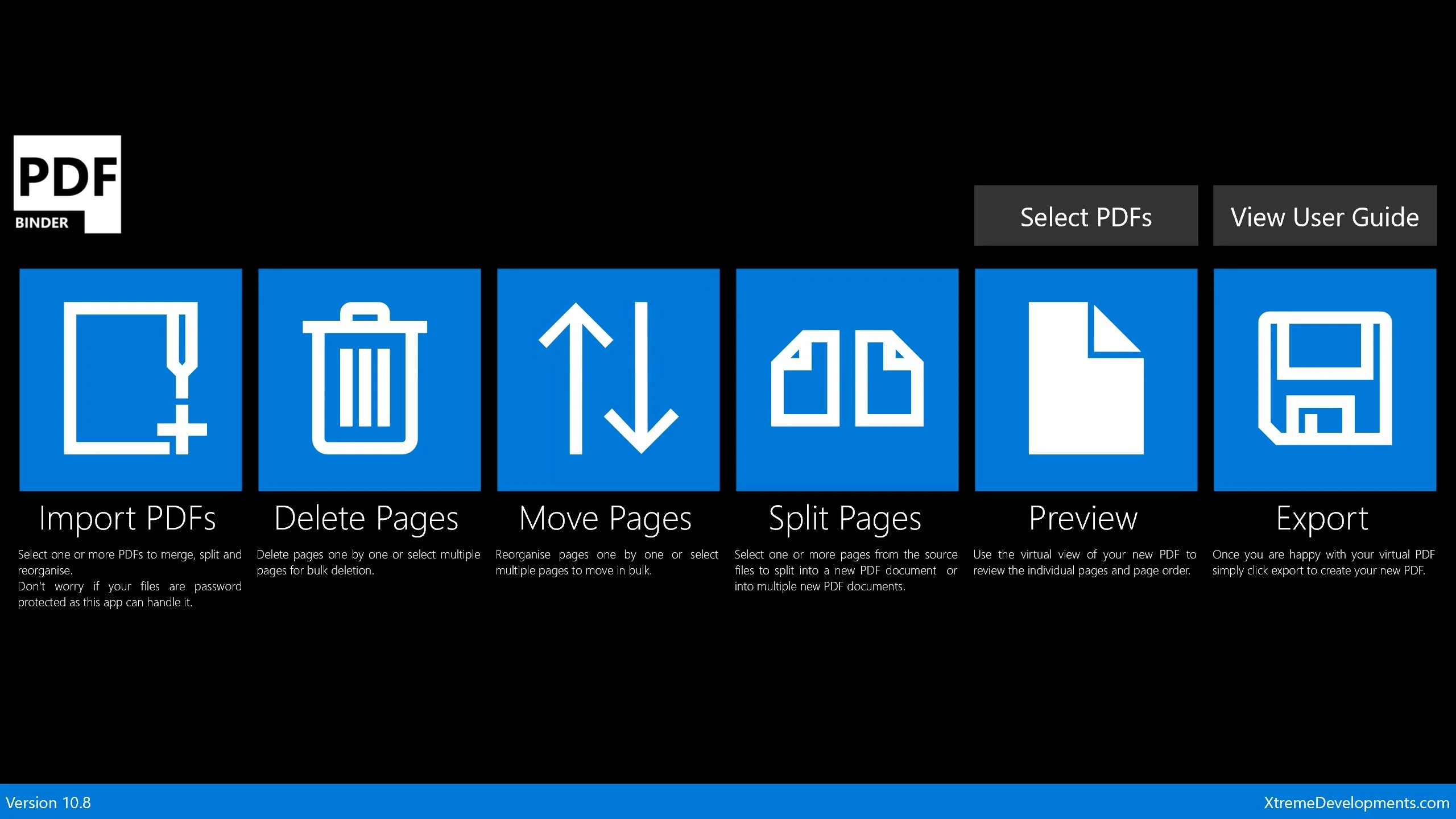 PDF Binder screenshot 3