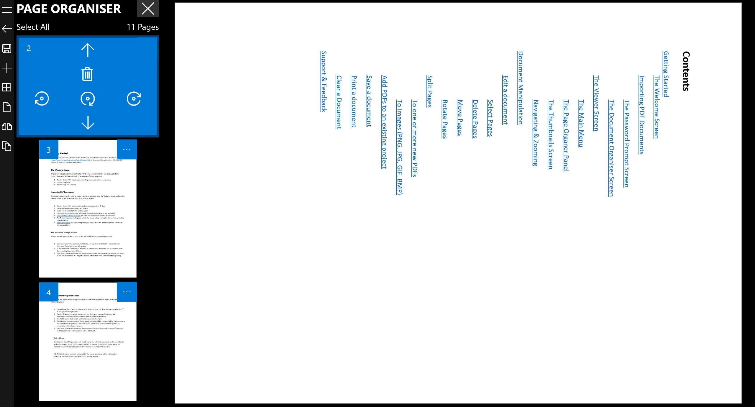 PDF Binder screenshot 4