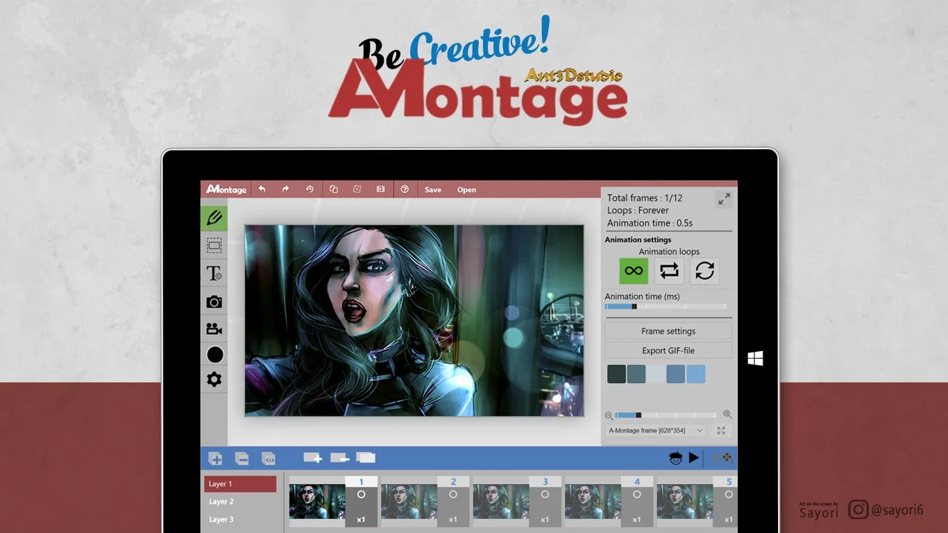 AMontage | Create awesome GIF & Video animation screenshot 3