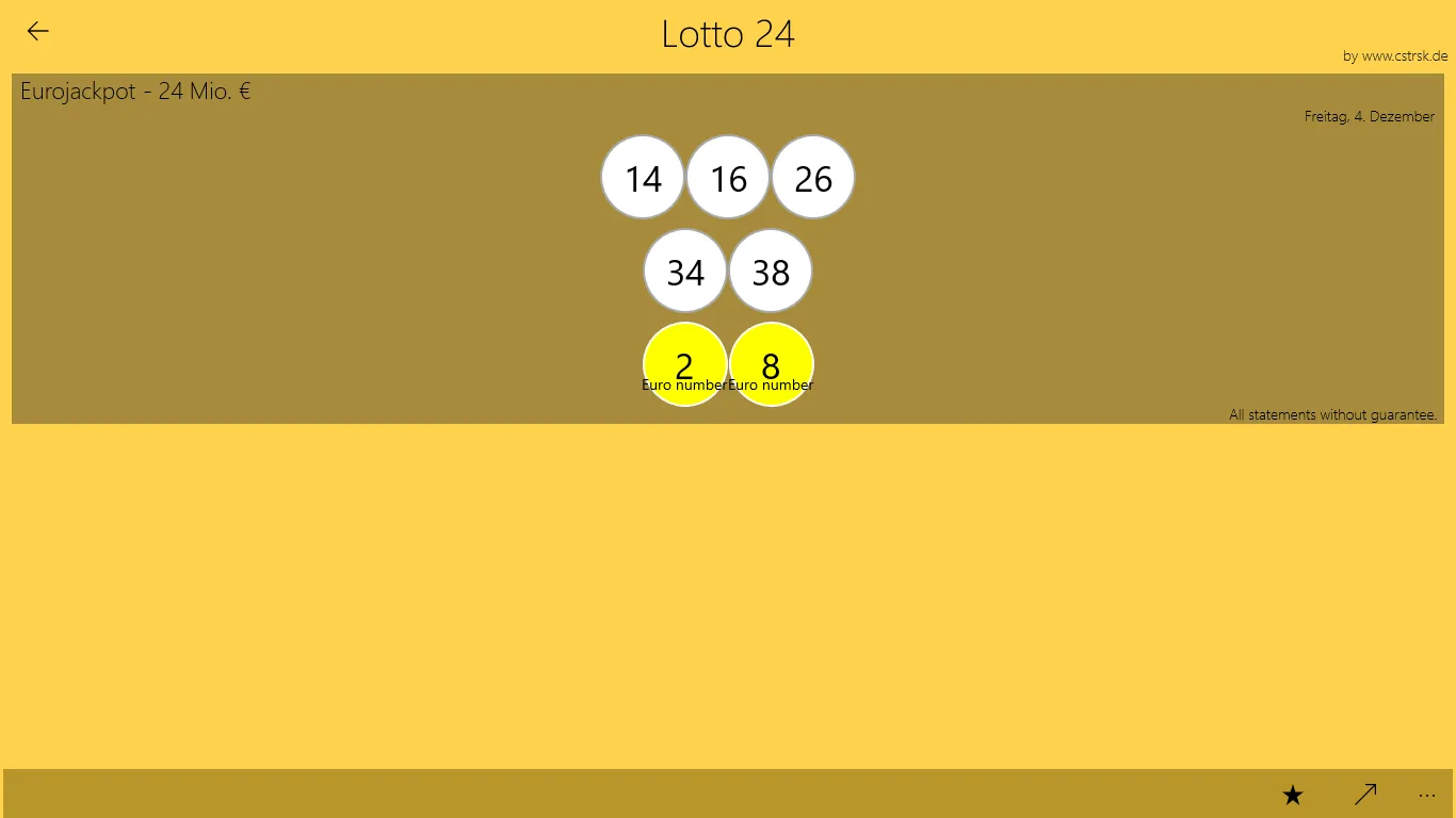 Lotto 24 screenshot 1