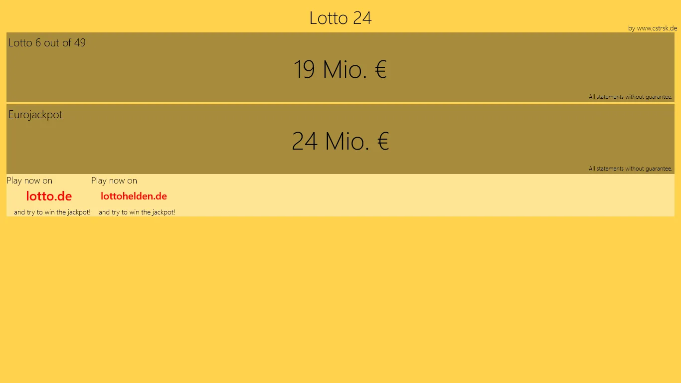Lotto 24 screenshot 3