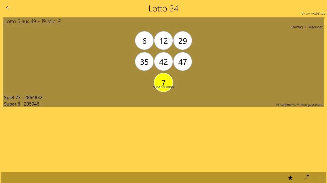 Lotto 24 screenshot 4