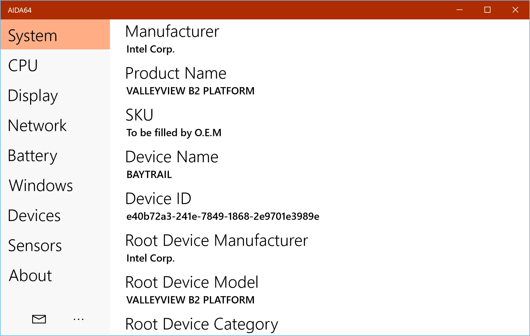 AIDA64 screenshot 5