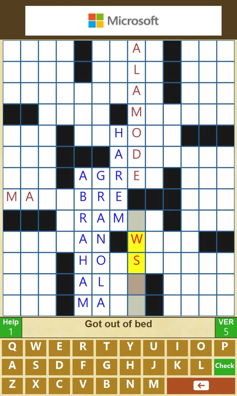Crossword Puzzle screenshot 3