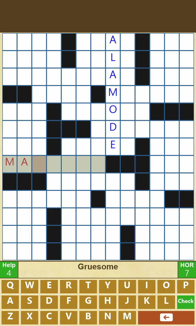 Crossword Puzzle screenshot 4