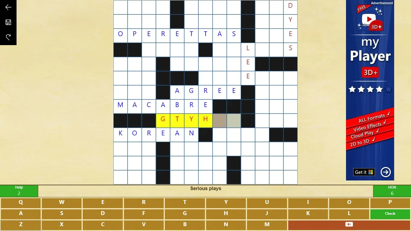 Crossword Puzzle screenshot 5