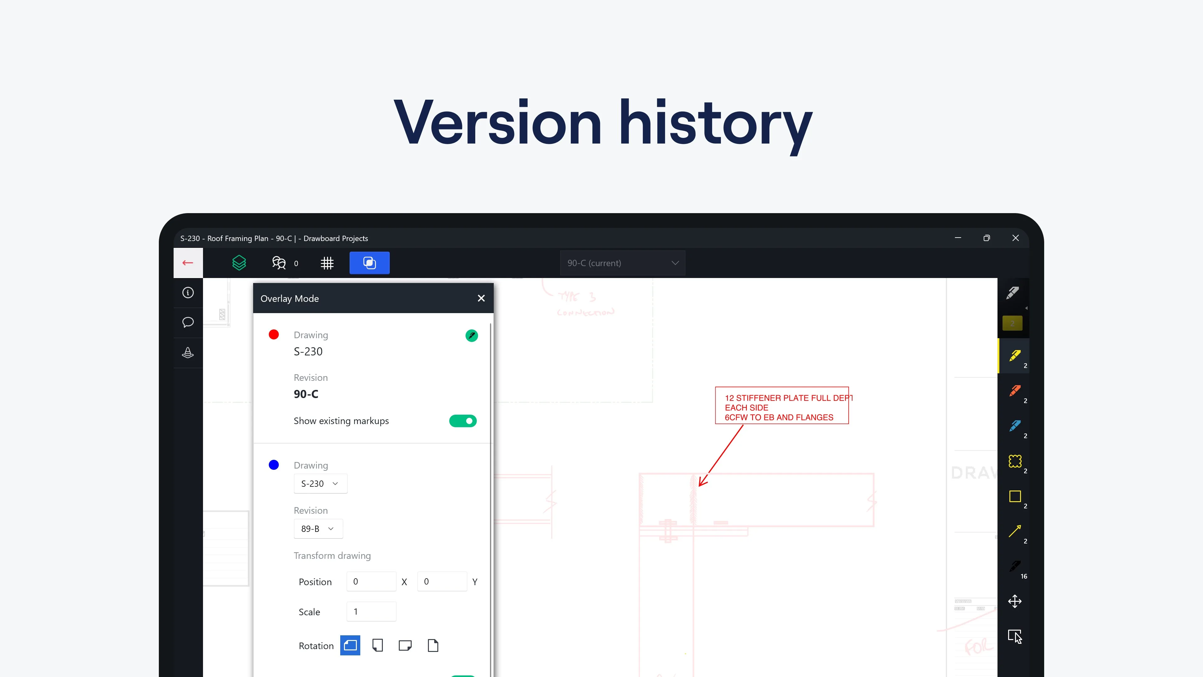 Drawboard Projects - PDF Collaboration for Design & Construction Reviews screenshot 1
