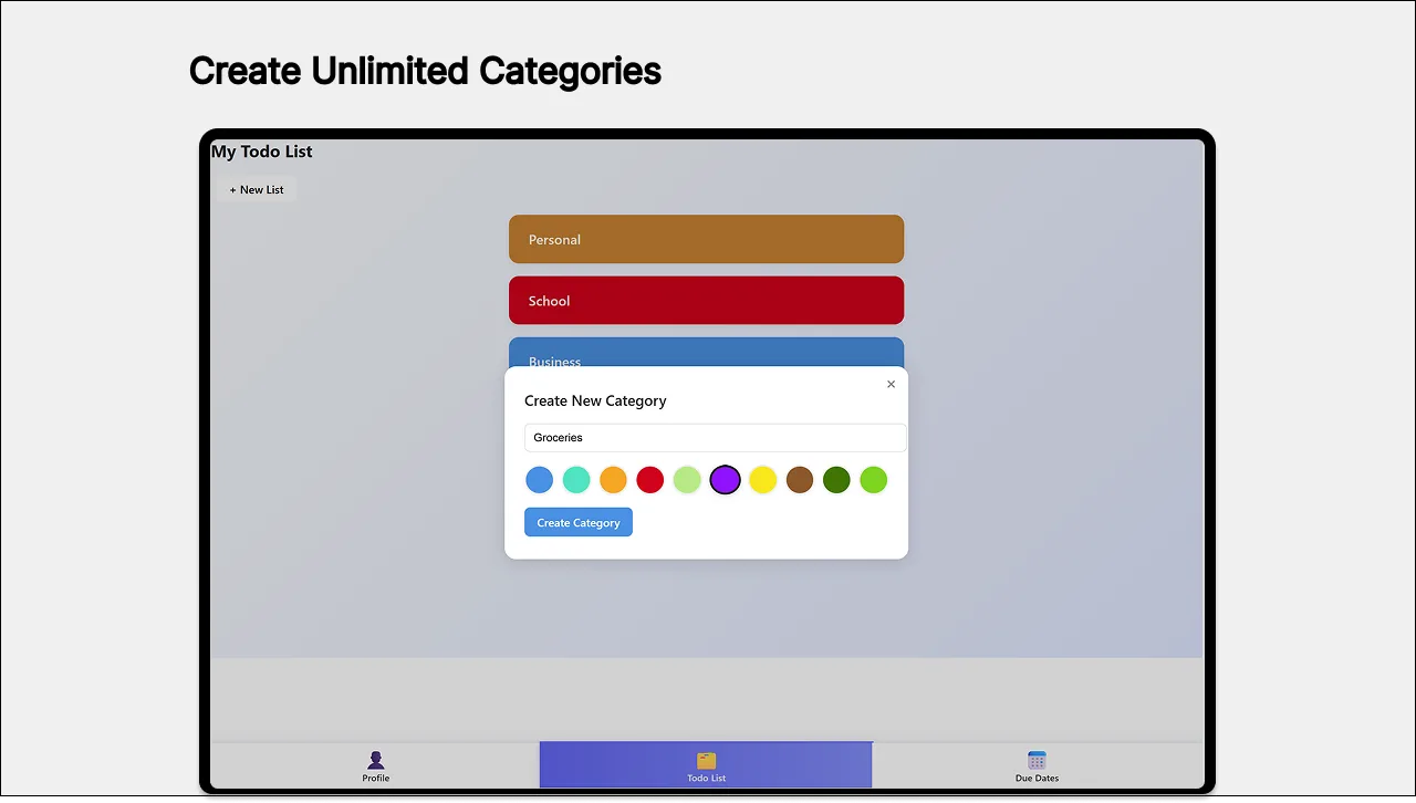 My To-do List screenshot 2