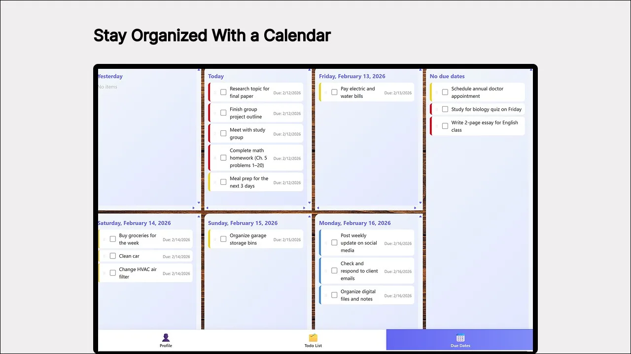 My To-do List screenshot 3