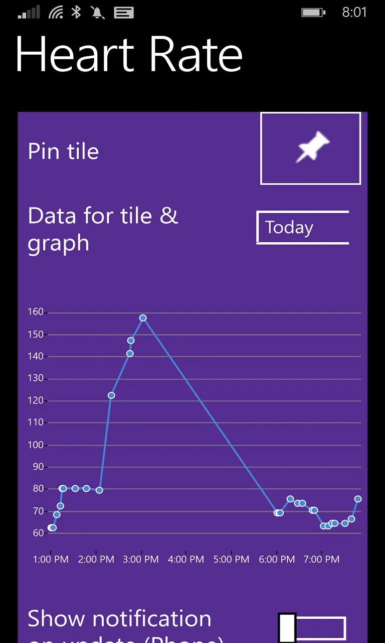 Band Sensor Tiles screenshot 2