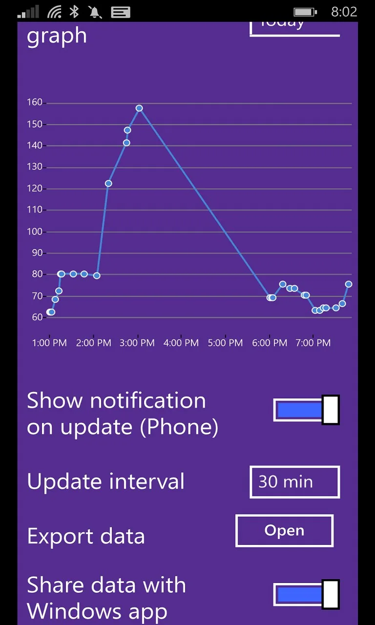 Band Sensor Tiles screenshot 3