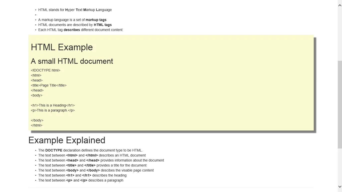 Learn HTML(5) screenshot 2