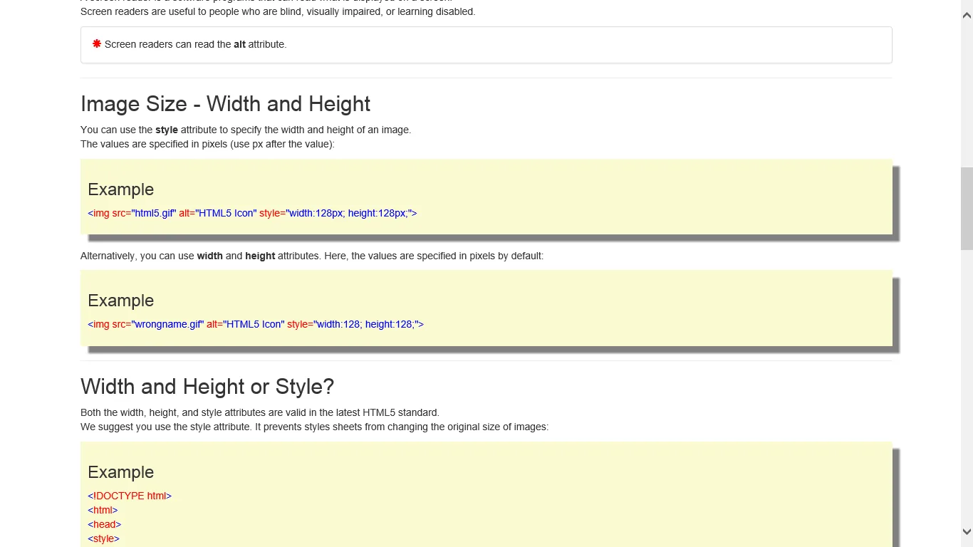 Learn HTML(5) screenshot 5