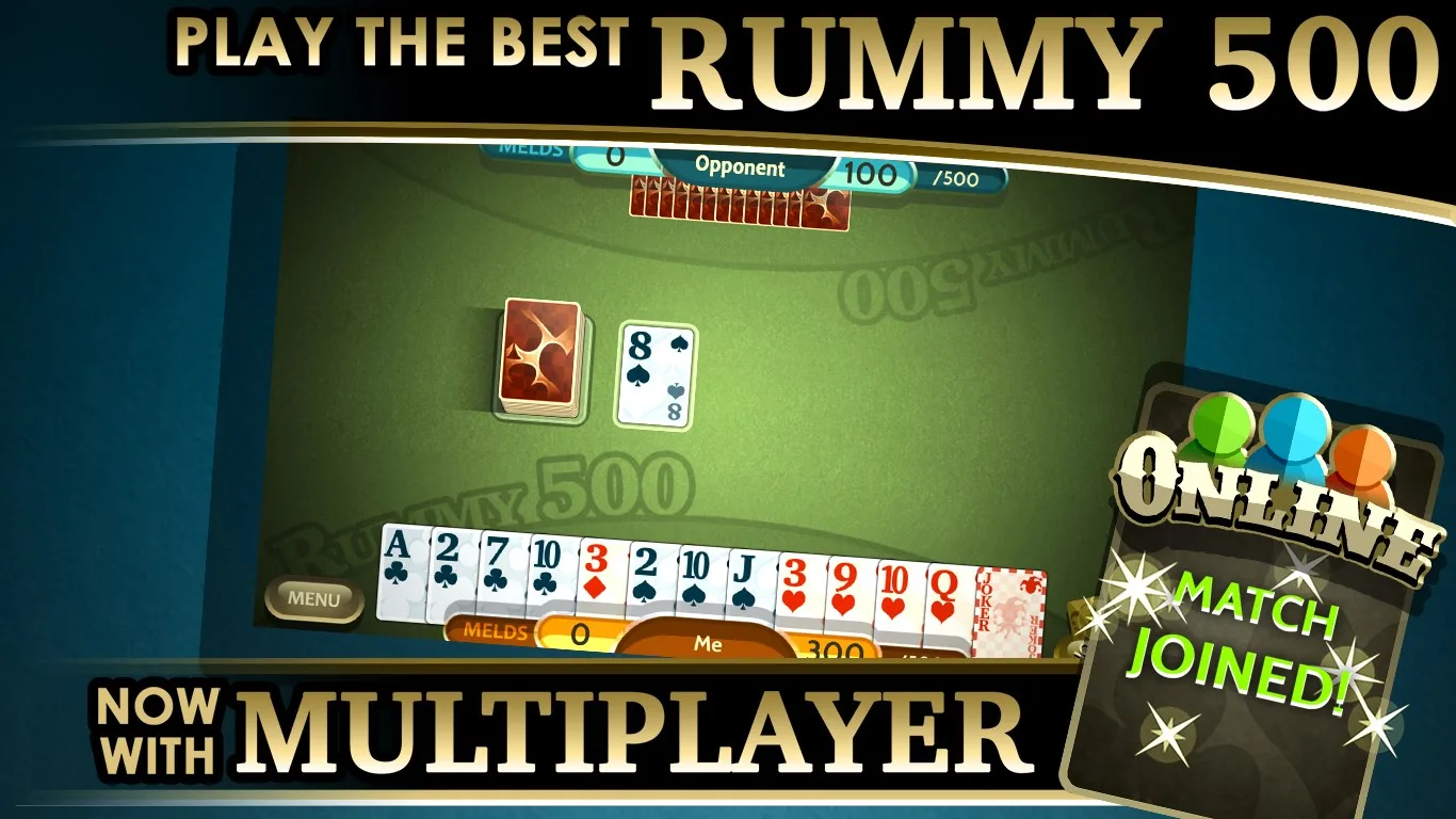 Rummy 500! screenshot 1