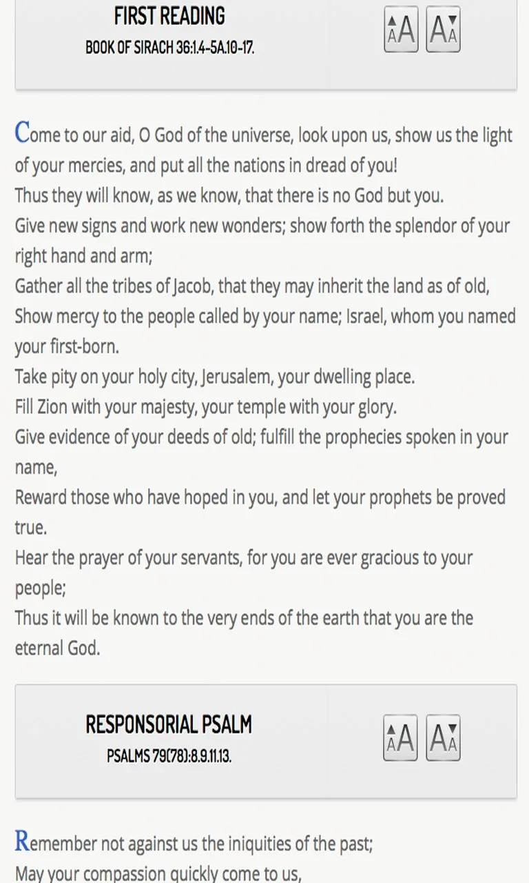 Daily Readings for Catholics screenshot 3