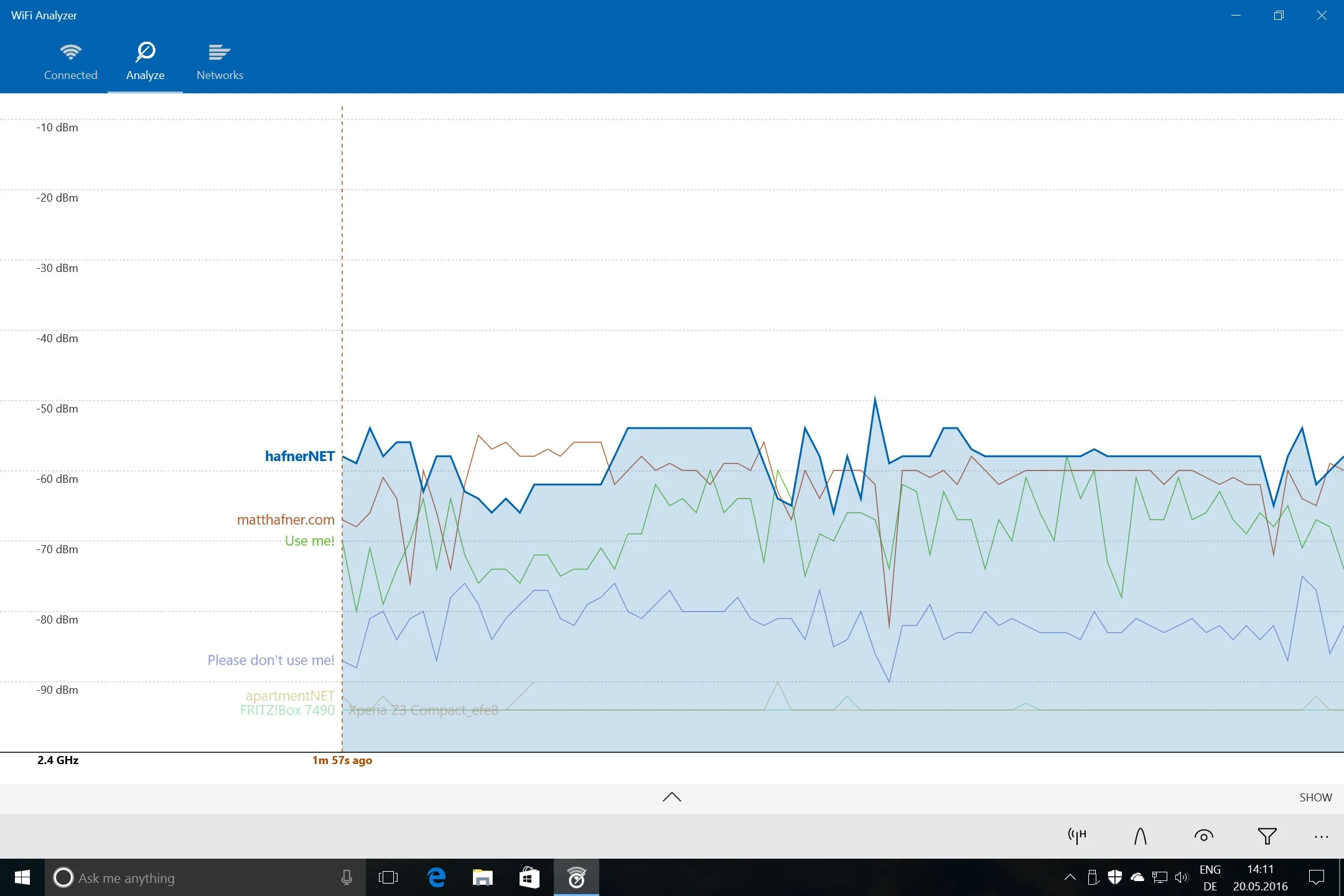 WiFi Analyzer screenshot 2
