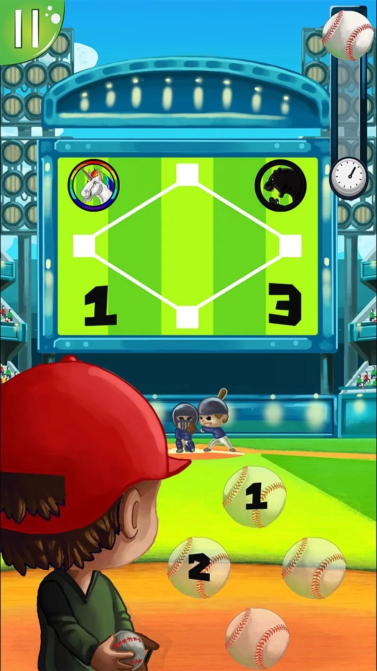 Baseball kid : Pitcher cup screenshot 3