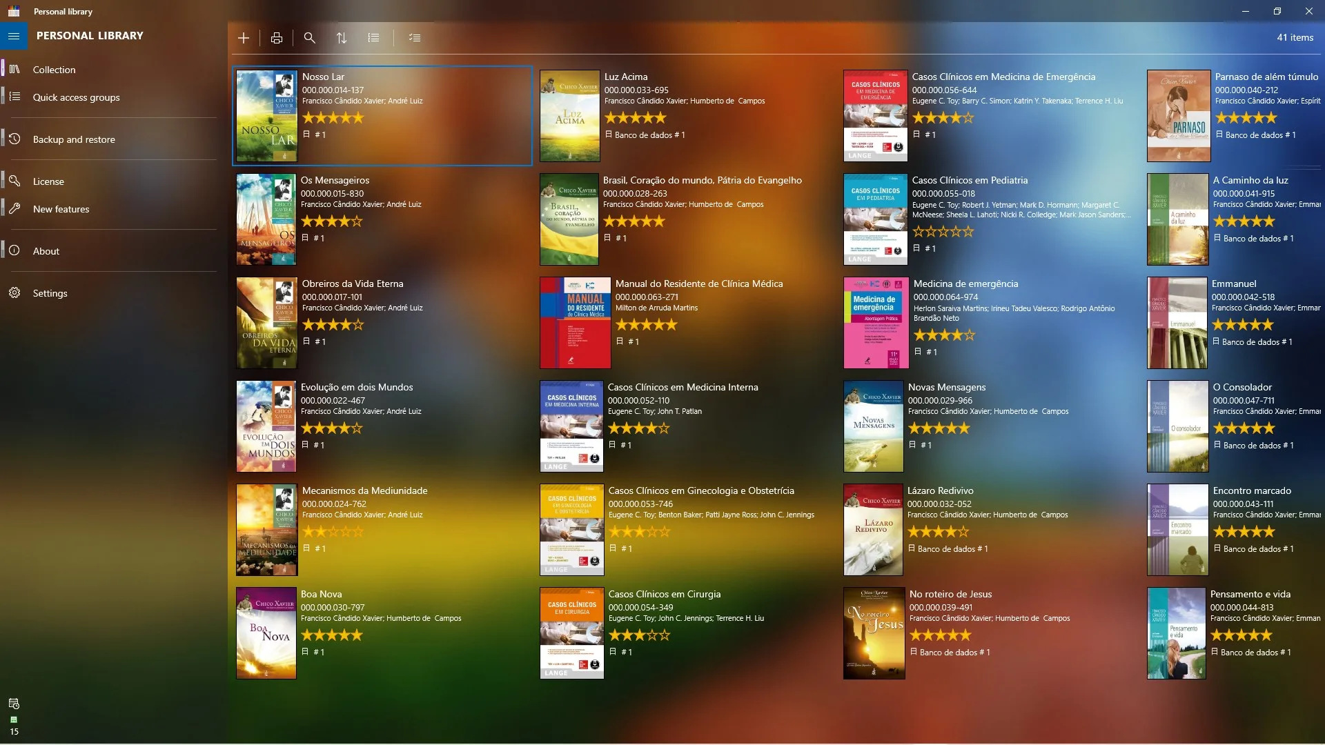 Personal Library screenshot 1
