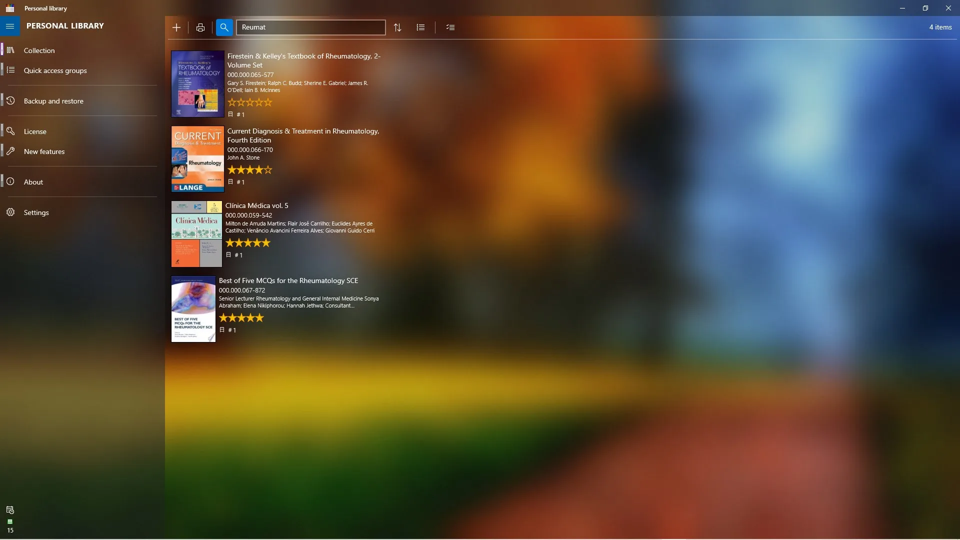 Personal Library screenshot 3