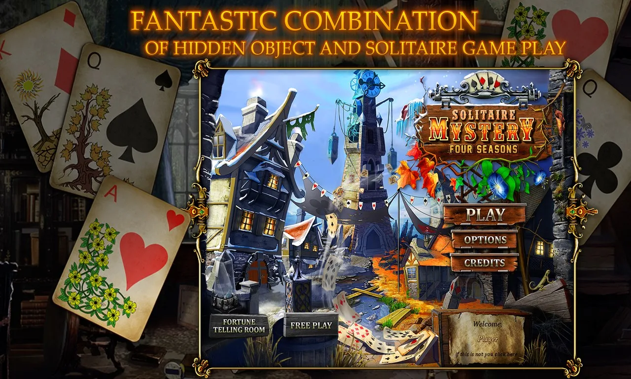 Solitaire Mystery: Four Seasons (Full) screenshot 2
