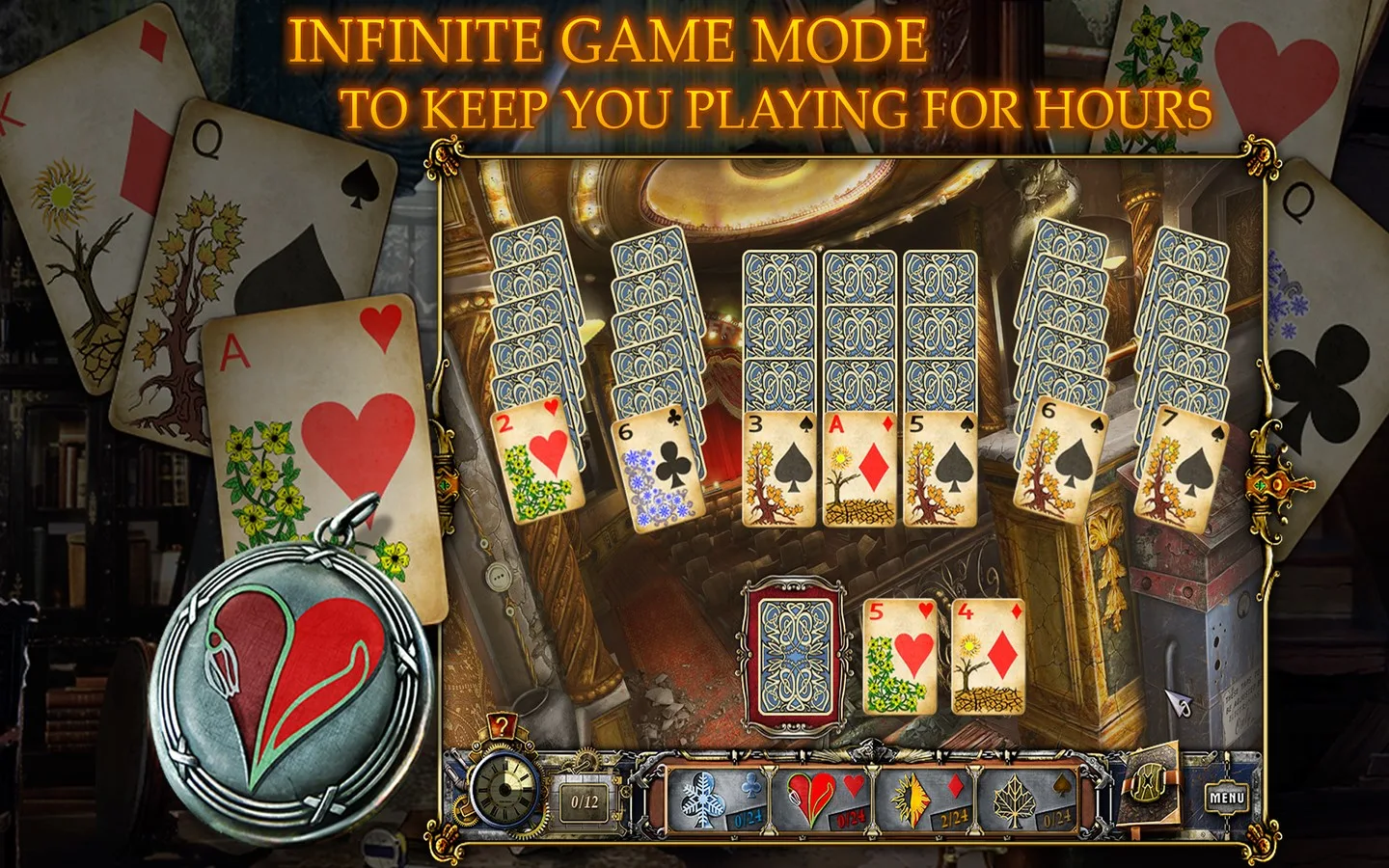 Solitaire Mystery: Four Seasons (Full) screenshot 3
