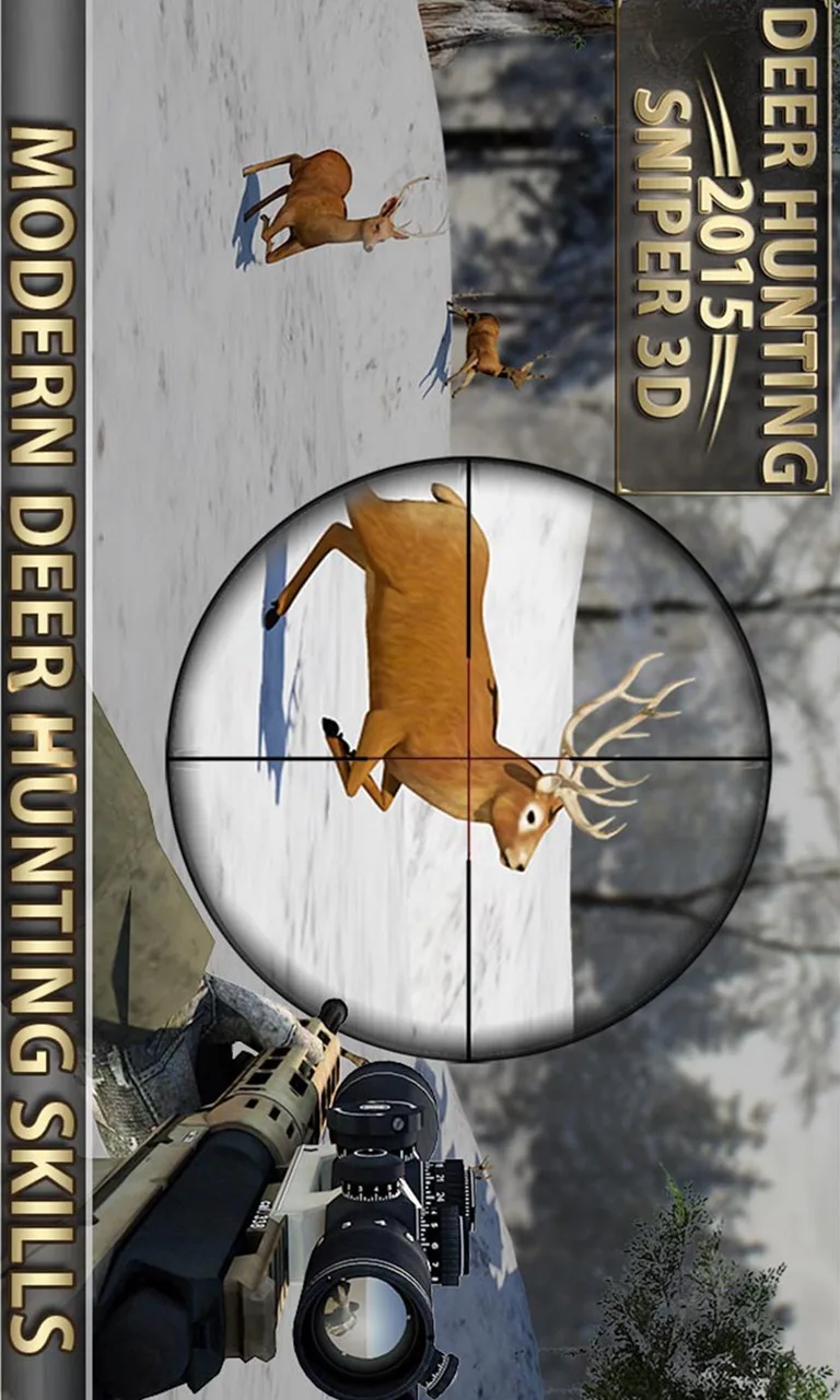Deer Hunting 2015 - Mountain Sniper Shooting 3D screenshot 4