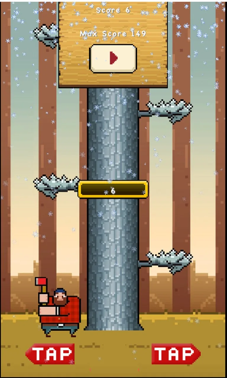 Timber Man Go screenshot 2