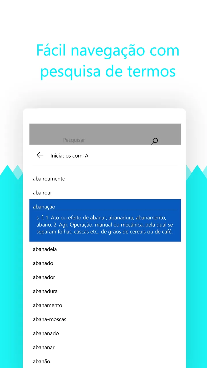 Dicionário Português screenshot 1