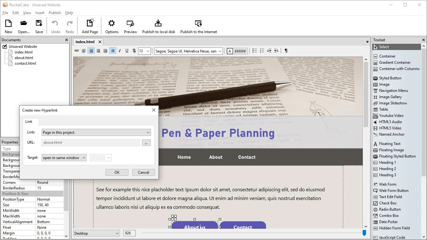 RocketCake Website Builder screenshot 5