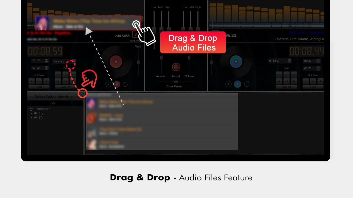 Virtual DJ Mixer : Mix and Record Music screenshot 5