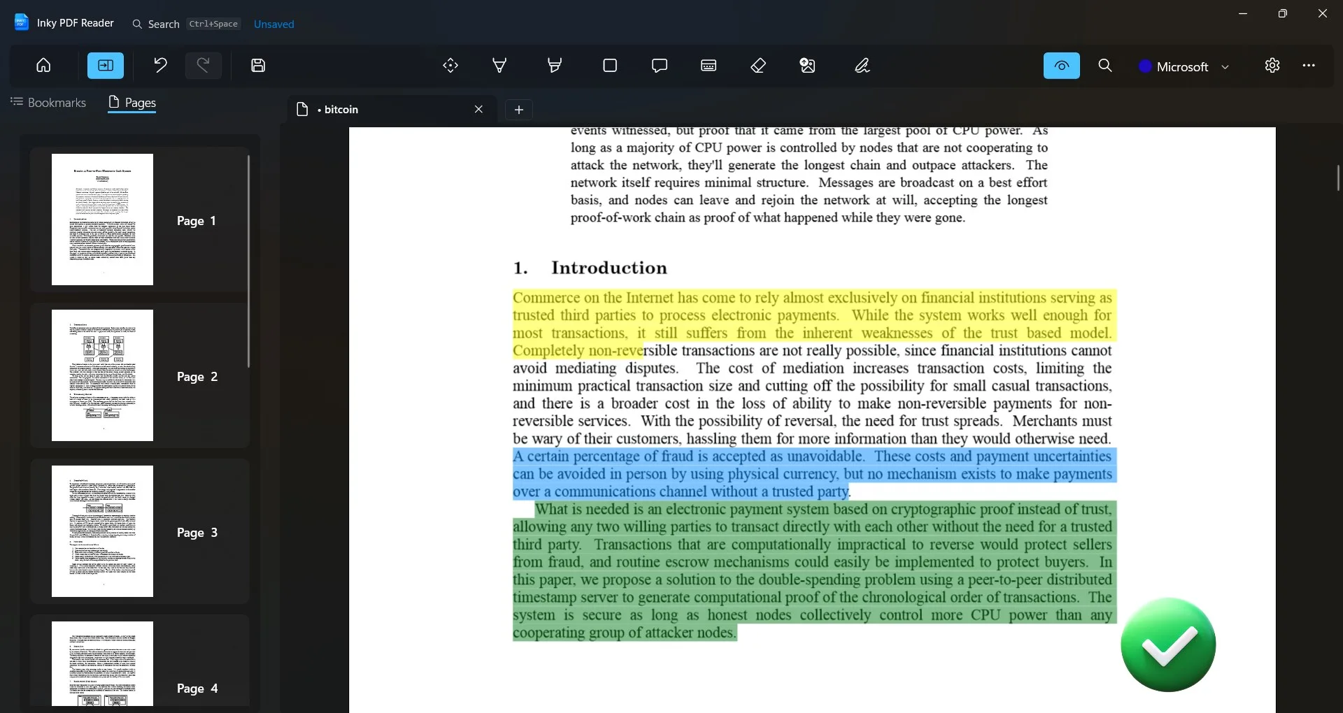 Inky - PDF Reader screenshot 1