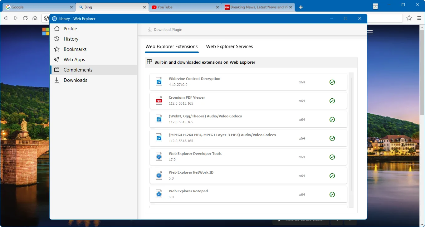 Web Explorer screenshot 3