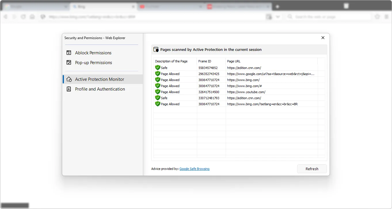 Web Explorer screenshot 4