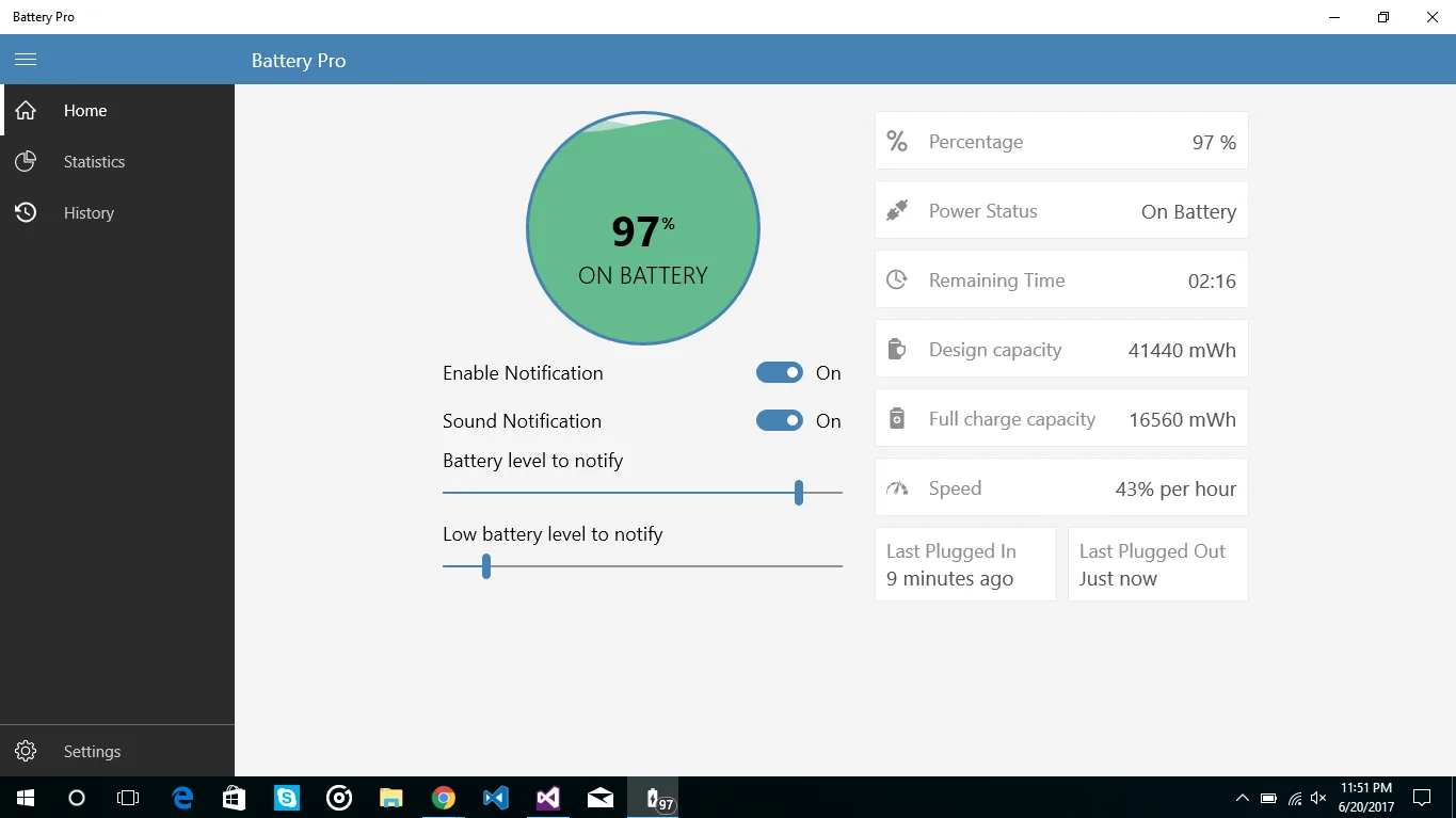 Battery Pro screenshot 1