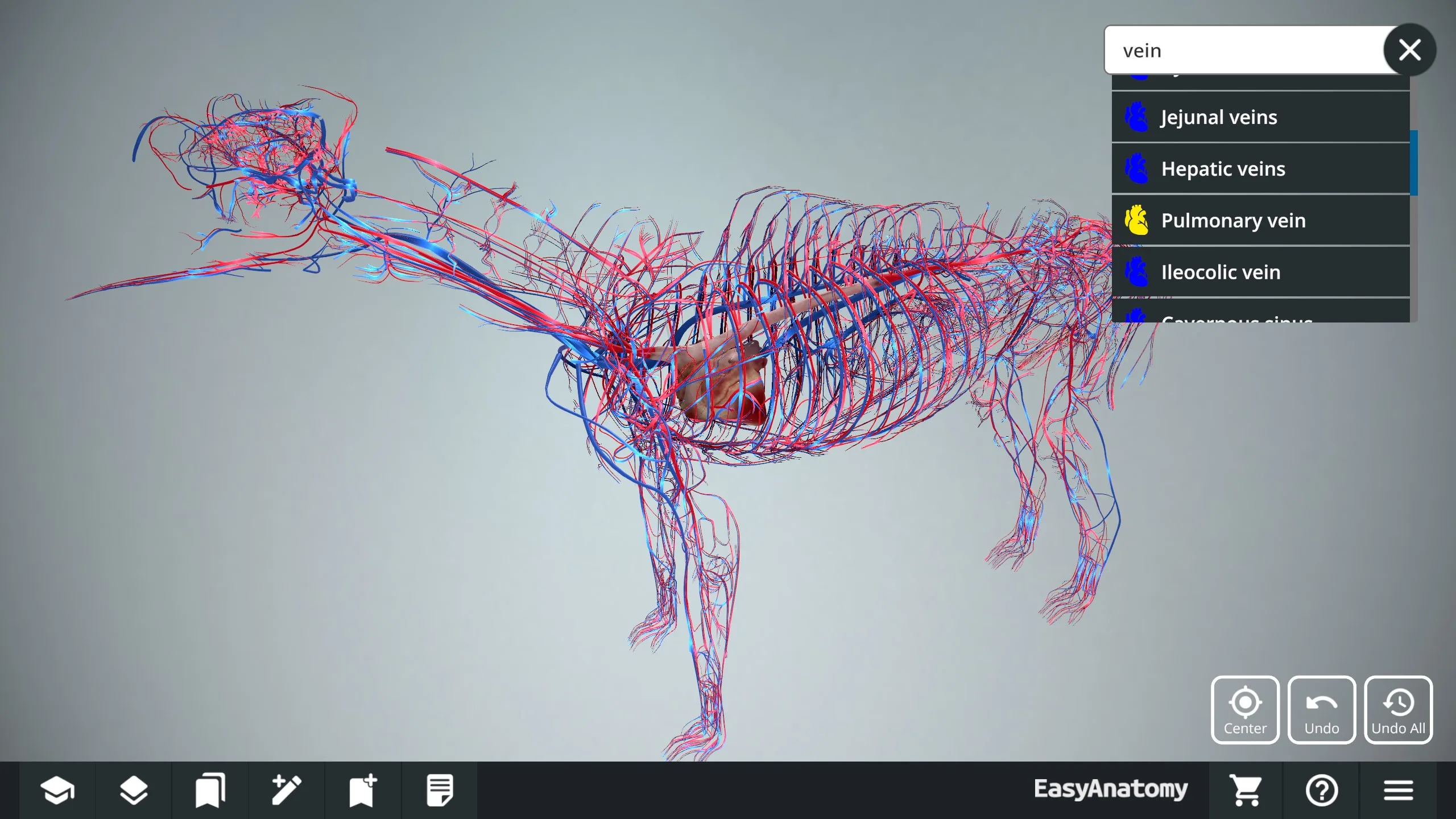 EasyAnatomy - 3D Canine Anatomy screenshot 4
