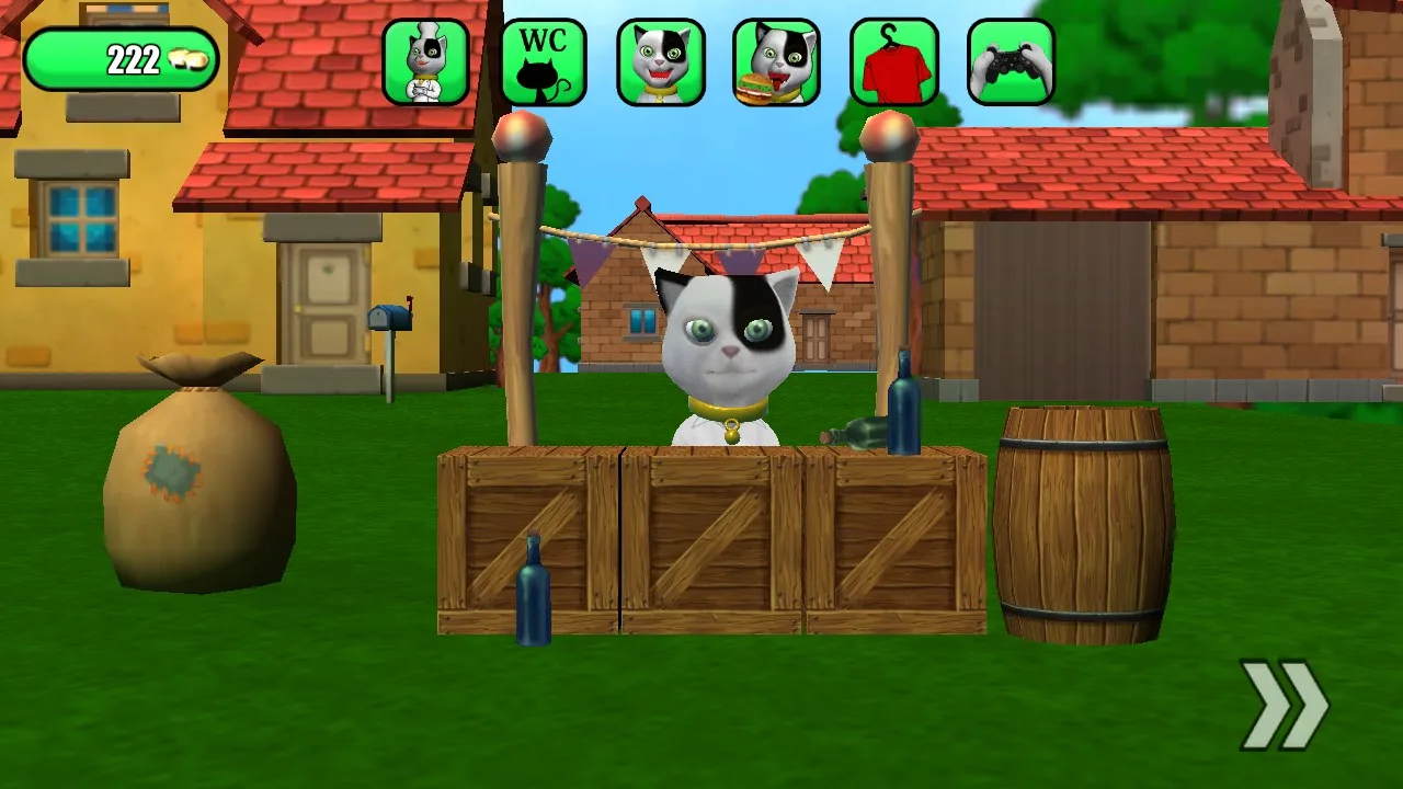 Talking Baby Cat Max Pet Games screenshot 2