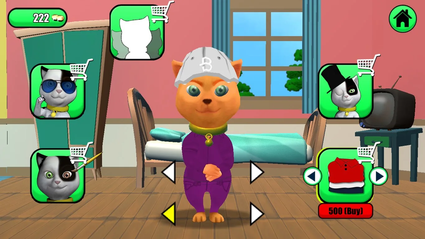 Talking Baby Cat Max Pet Games screenshot 5