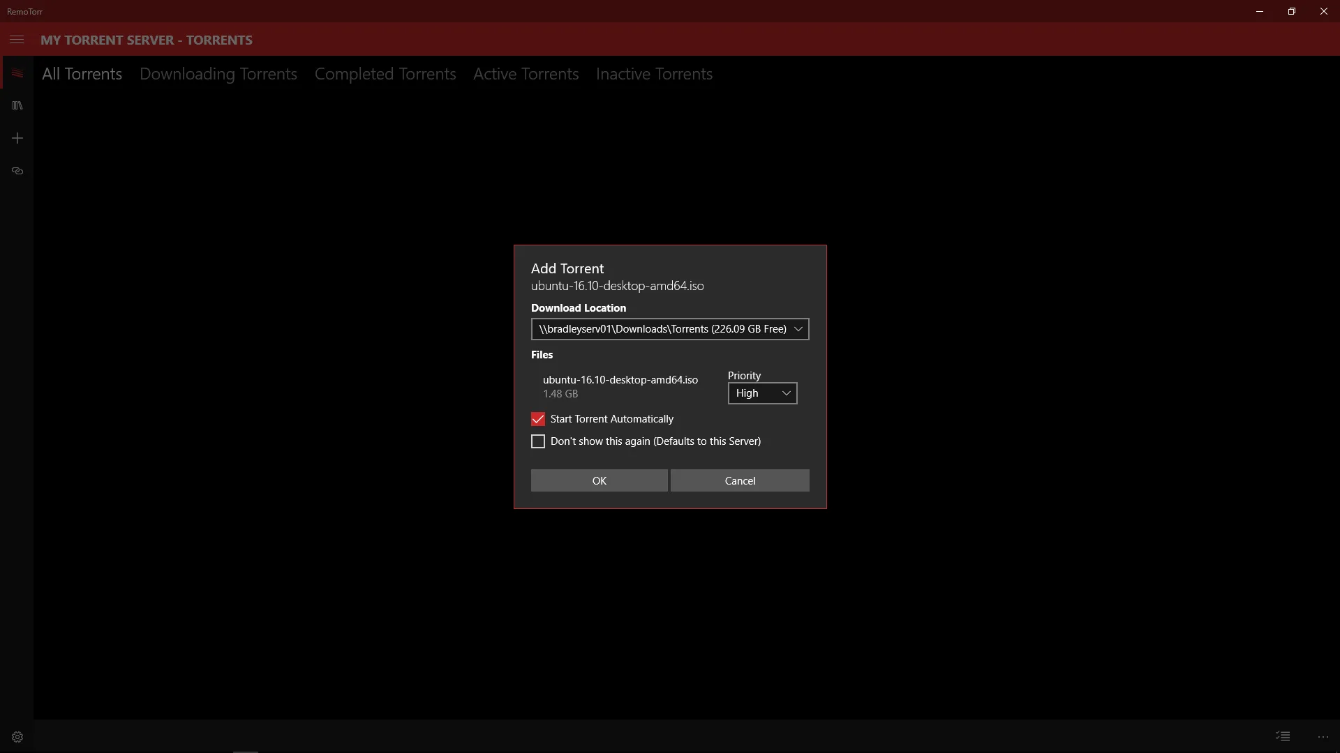 RemoTorr screenshot 2