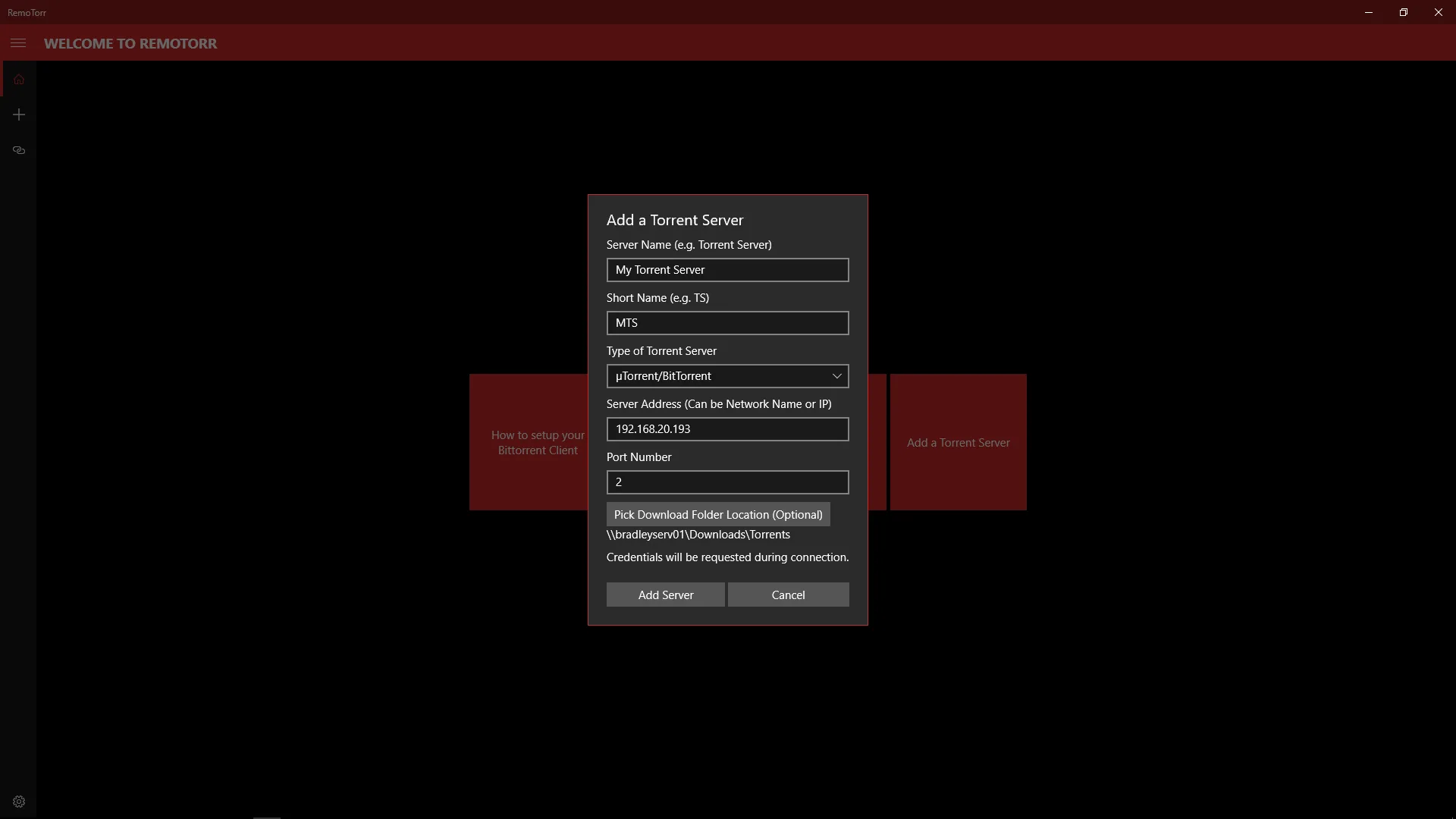 RemoTorr screenshot 3