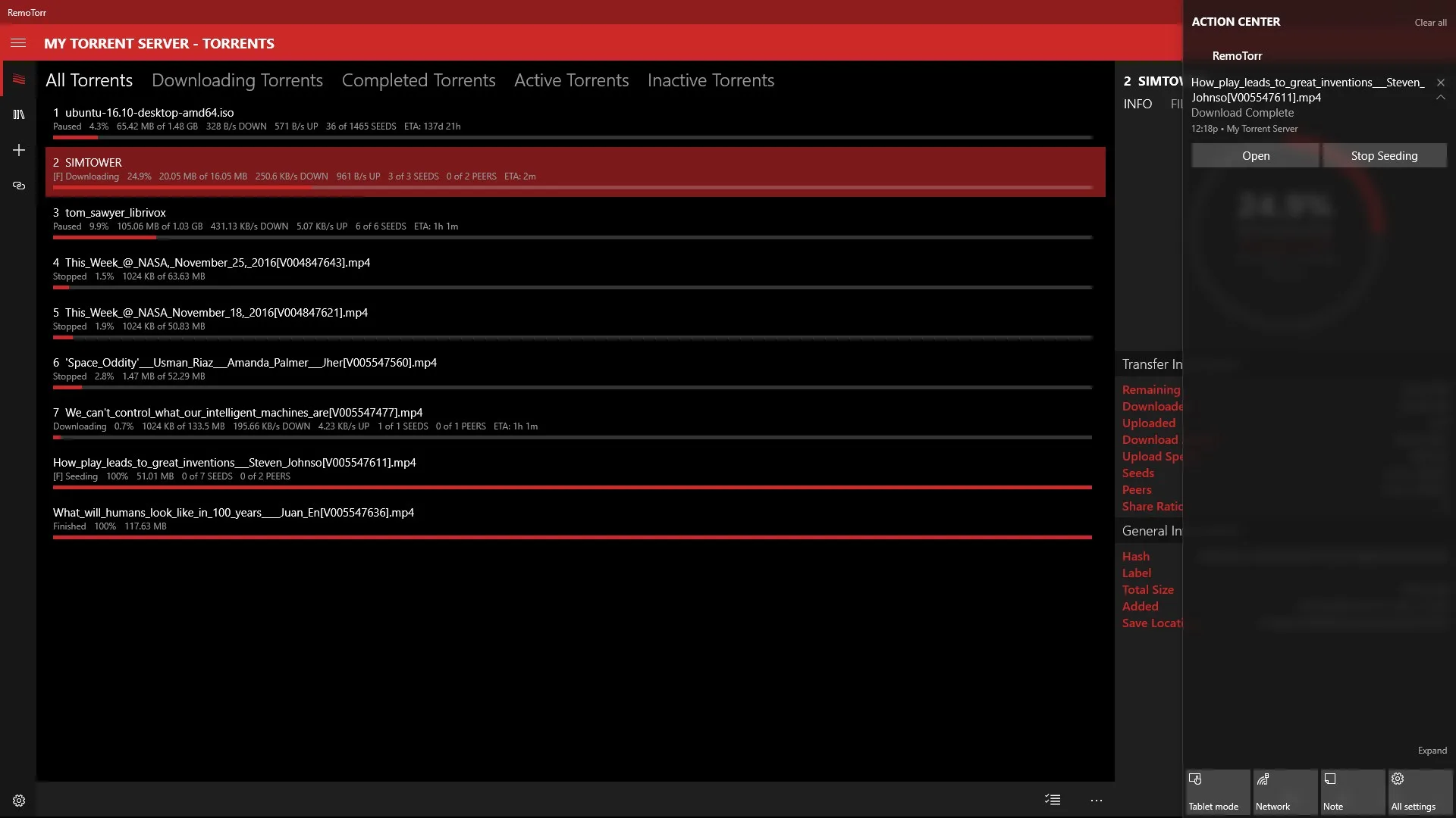 RemoTorr screenshot 4