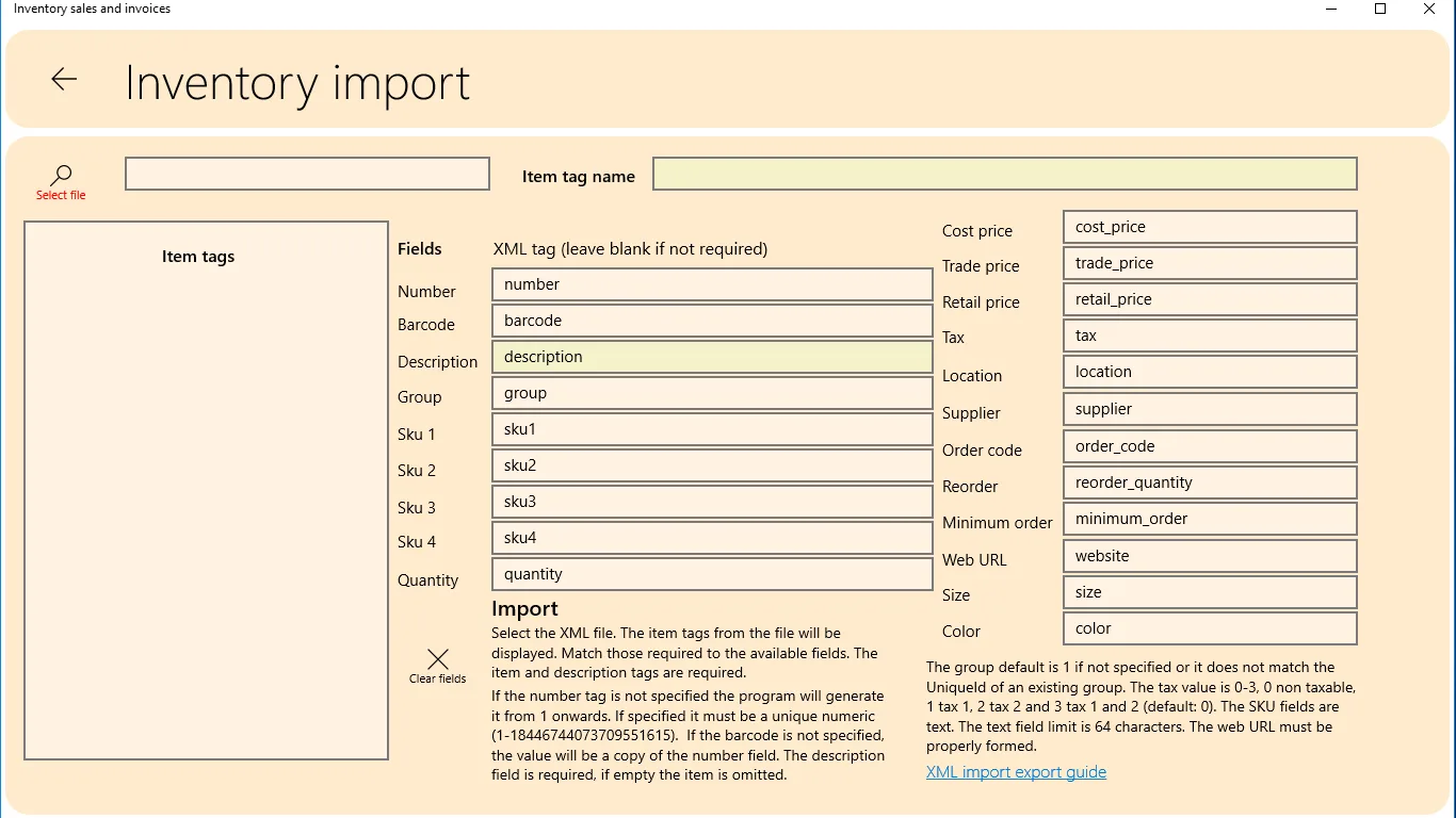 Inventory sales and invoices screenshot 5