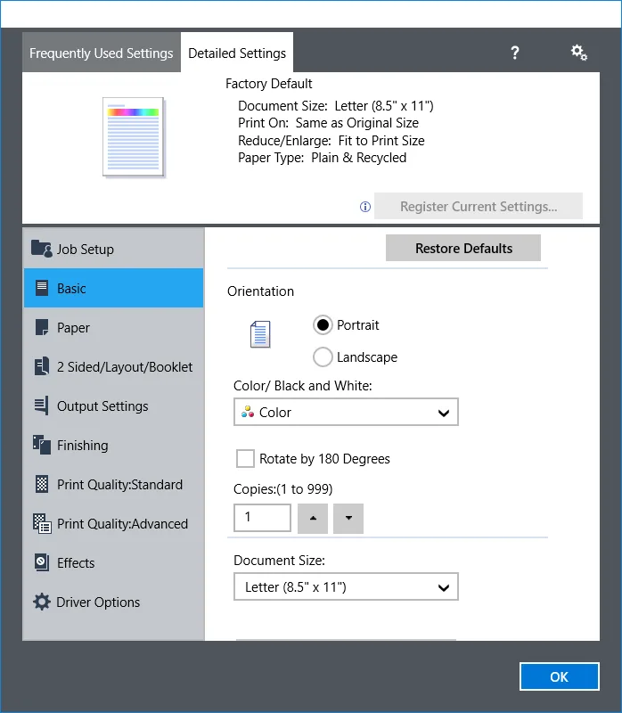 InfoPrint Driver Utility screenshot 3