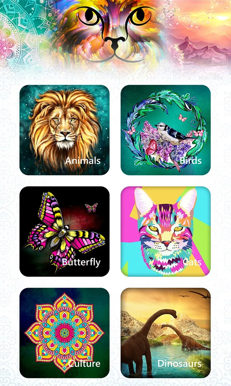 Abstract Coloring Book screenshot 2