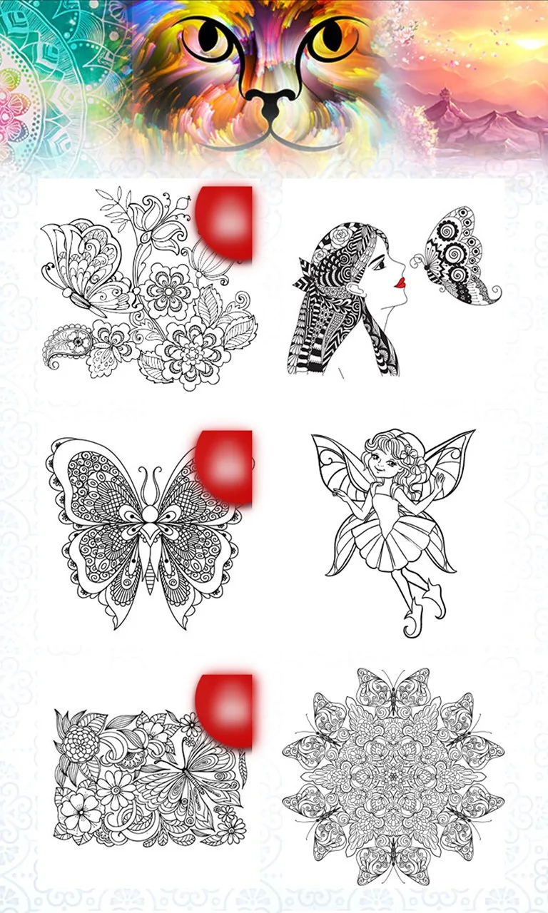 Abstract Coloring Book screenshot 3