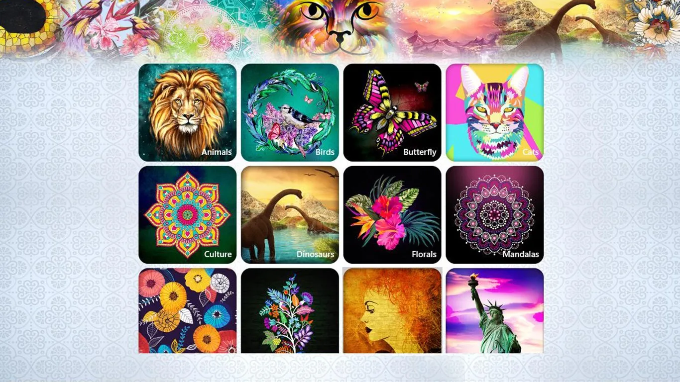 Abstract Coloring Book screenshot 5