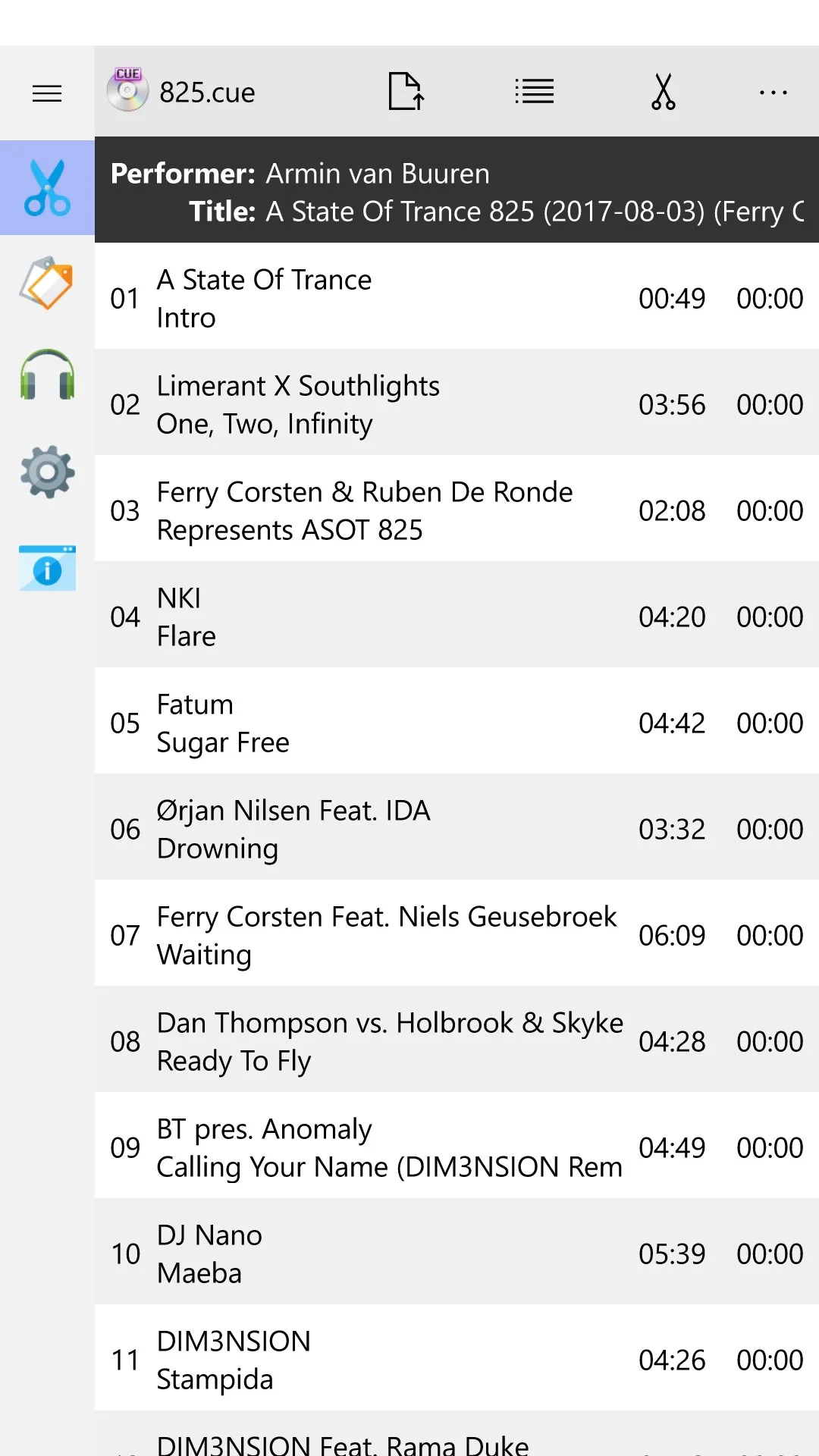 CUE Splitter screenshot 5