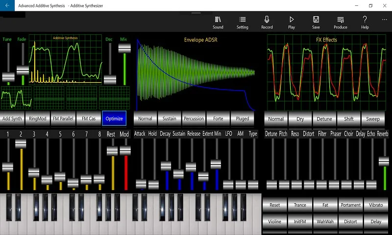 Additive Synthesizer screenshot 1